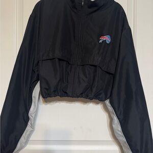 Buffalo Bills cropped windbreaker jacket